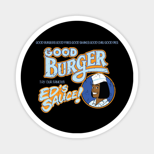 Good Burger Distressed Advertisement Magnet by BrianPower